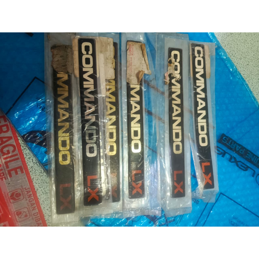 โลโก้ commando LX ดั้งเดิม Emblem 75460-TA312