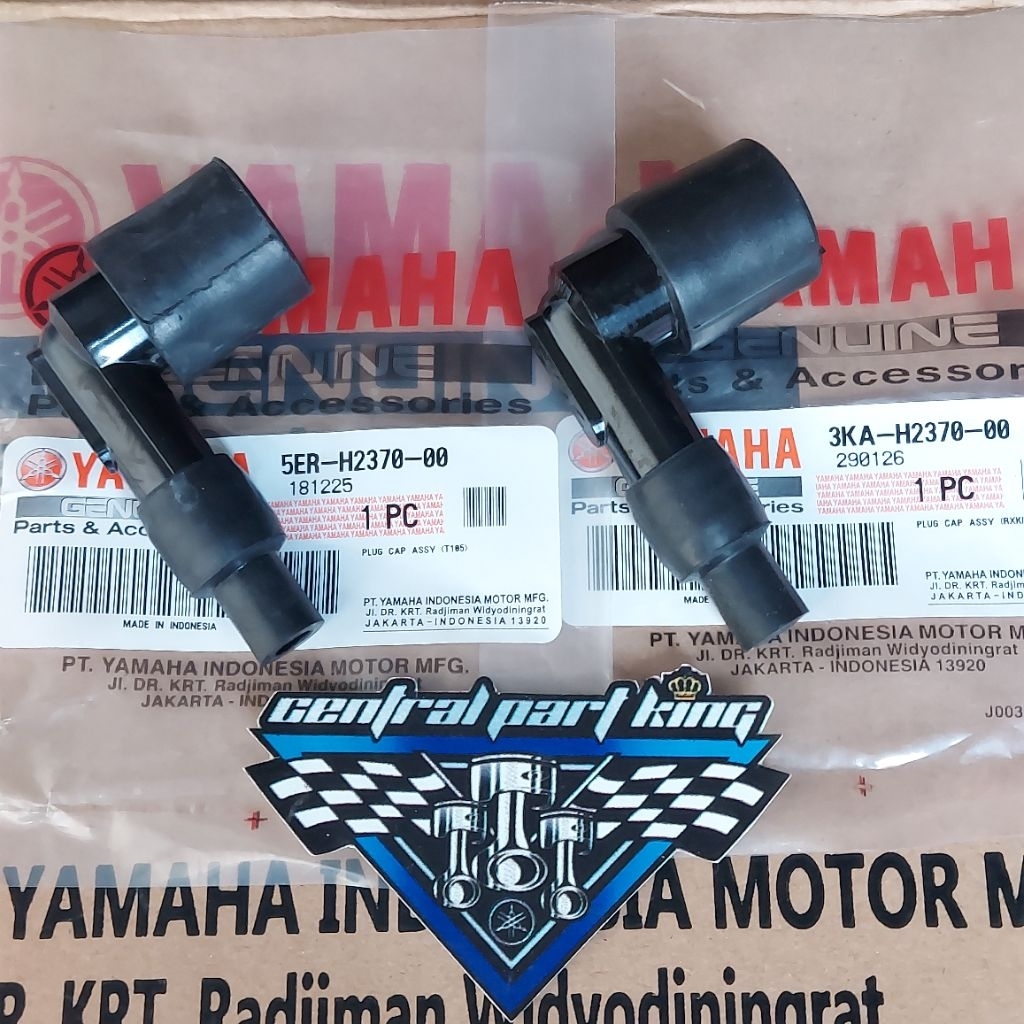 SPARK PLUG CAP ASSY RX KING, RXS, RXZ, F1ZR, JUPITER Z, VEGA R ORIGINAL YAMAHA 3KA-H2370-00 5ER