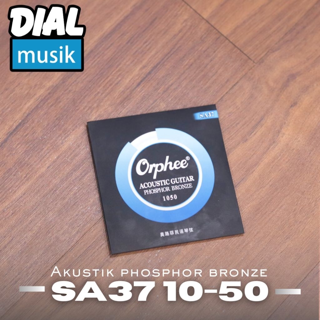 Orphee SA37 - สายกีต้าร์โปร่ง Phosphor Bronze 10-50 / สายกีต้าร์