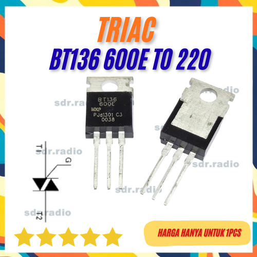BT136-600 BT136 600V BT136 triac 4A bt 136 600e ถึง 220