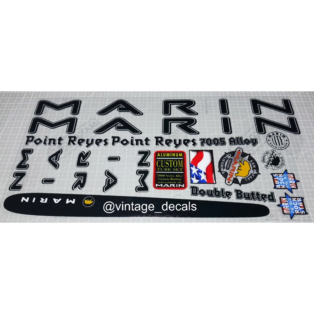 สติ๊กเกอร์ทดแทน Marin Point Reyes