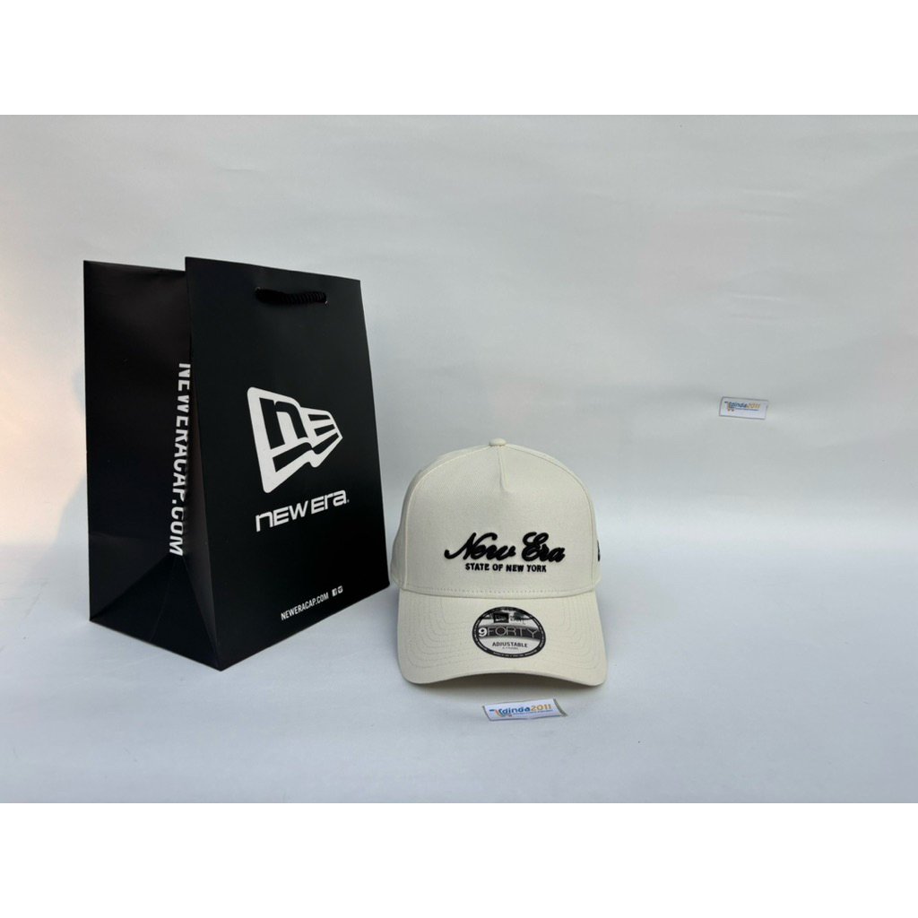 NEW ERA 9Forty A-Frame BASIC Chrome White Original Hat