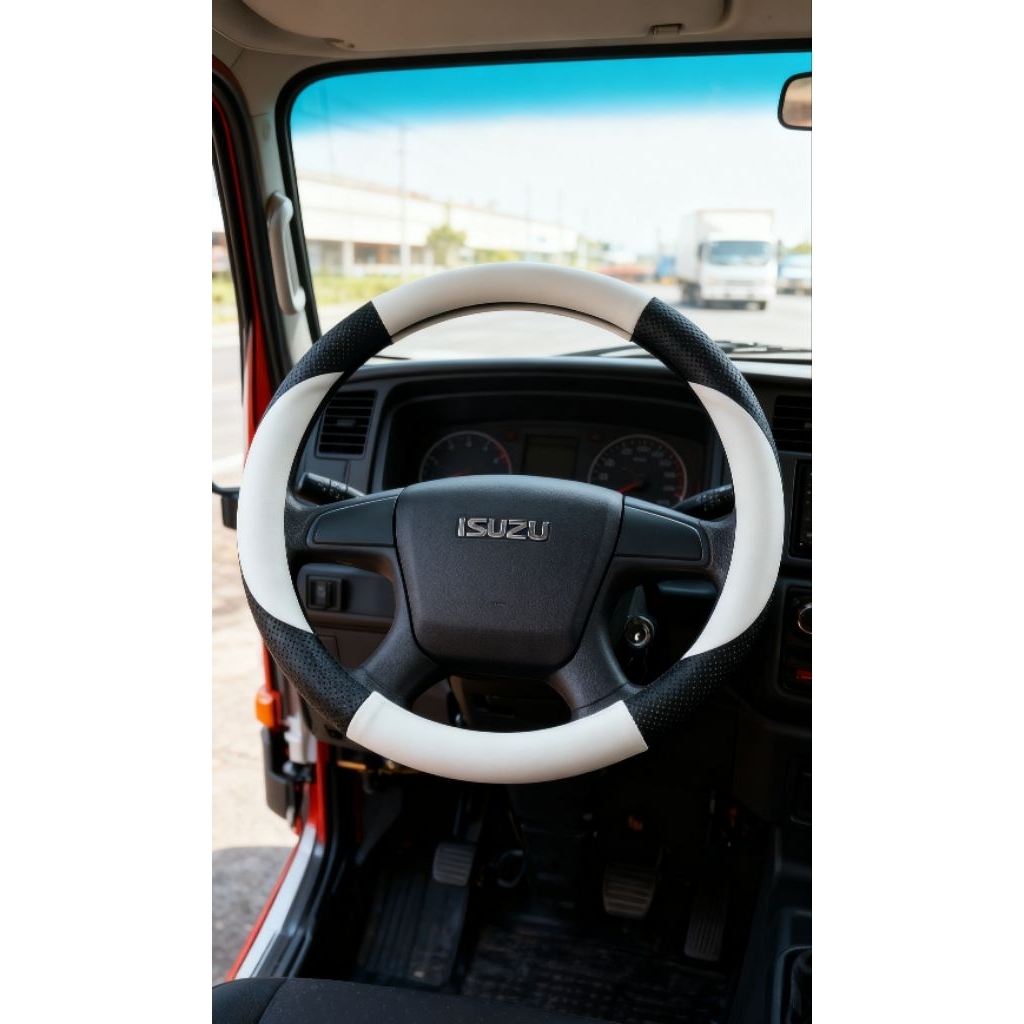 ที่หุ้มพวงมาลัยสําหรับรถบรรทุก Tronton/Hino 500 Trucks/Mono GIGA Trucks/Truk Quester/UD Trucks ฯลฯ เ