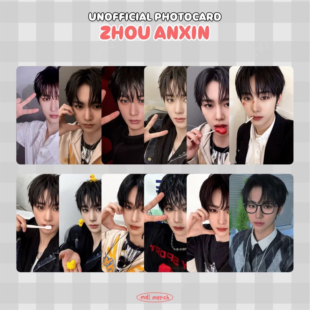 ZHOU ANXIN ALD1 / ALPHA DRIVE ONE / PHOTCARD UNOFFICIAL EUPHORIA FREAK ALARM KPOP / BOYS 2 PLANET / 