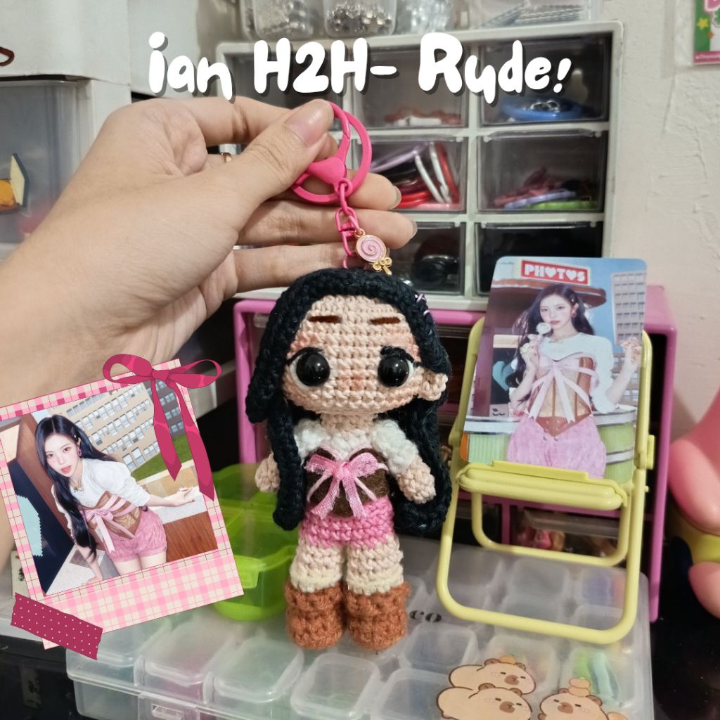 IAN H2H / HEARTS2HEARTS / IAN H2H CROCHET AMIGURUMI DOLL / H2H PHOTOCARD / H2H ALBUM