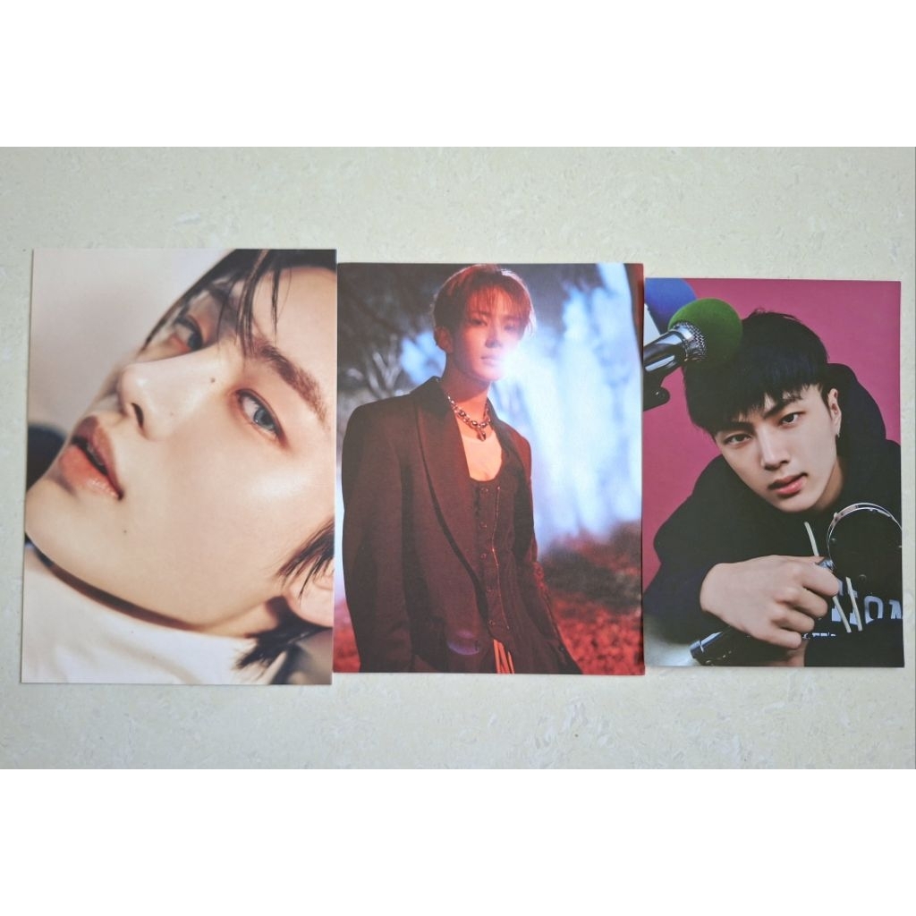 โปสการ์ด enhypen manifesto โรแมนติกเลือดเข้ม: อัลบั้ม heesung jay sung sunghoon ที่ไม่มีใครเทียบได้