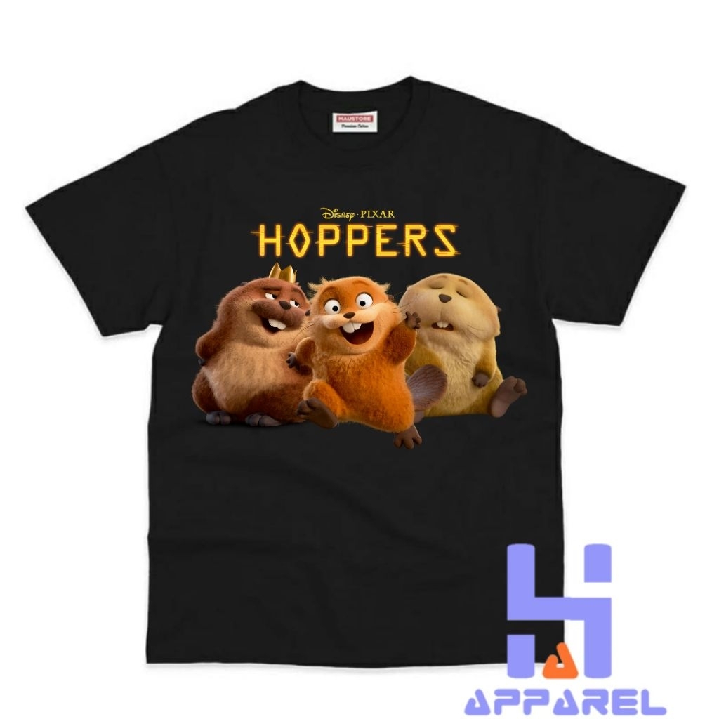 เสื้อผ้าเด็กเสื้อยืด HOPPERS DISNEY KING GEORGE LOAF MABEL HOPPERS CARTOON