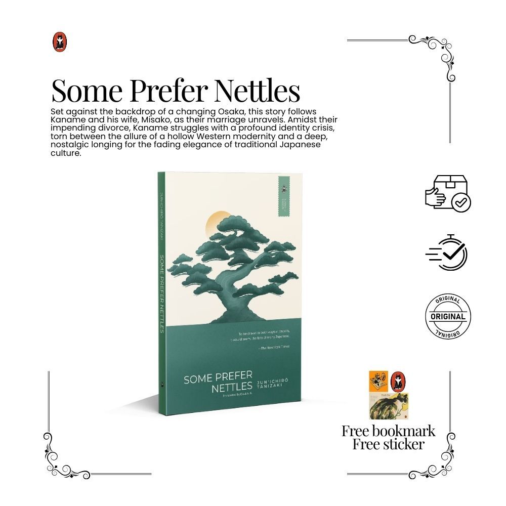 [หนังสือนอร์ริส] Japan - Some Prefer Nettles โดย Junichiro Tanizaki - นวนิยายภาษาอังกฤษ