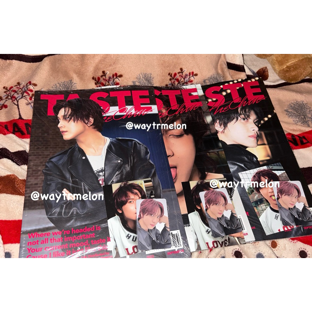 WTS ALBUM HAECHAN TASTE FULLSPREAD UNSELED