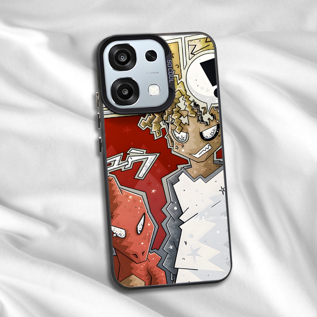 RN109 เคสการ์ตูน Oppo A6 Pro ฮาร์ดบอร์ดขอบนุ่ม