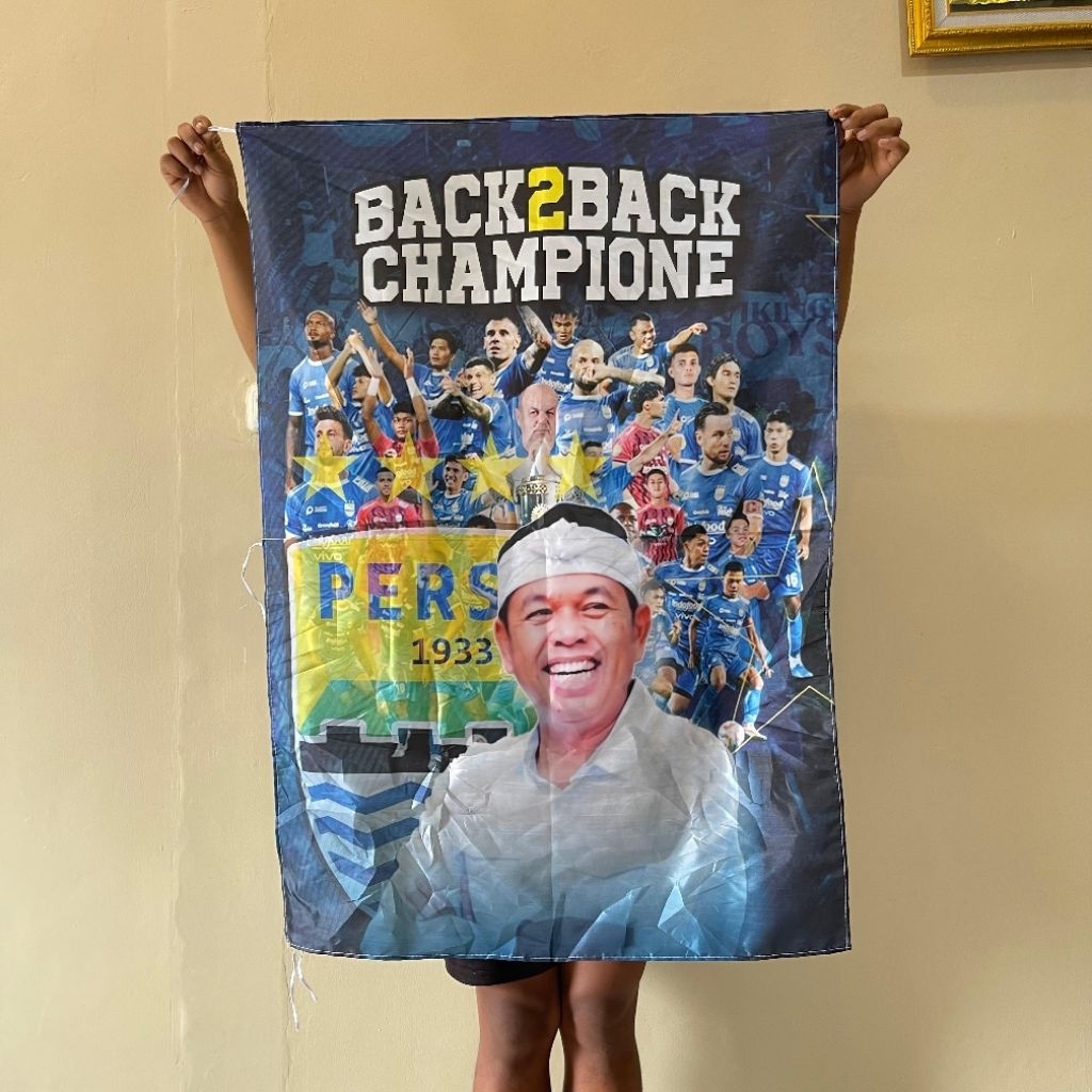 PERSIB FLAG FULLPRINTING | PERSIB BANDUNG JUMBO FOOTBALL FLAG
