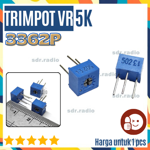 Trimpot Trimmer Potentiometer 3362 P 3362P Precision Variable Resistor 5K 5 กิโล Ohm Trimpot Variabl
