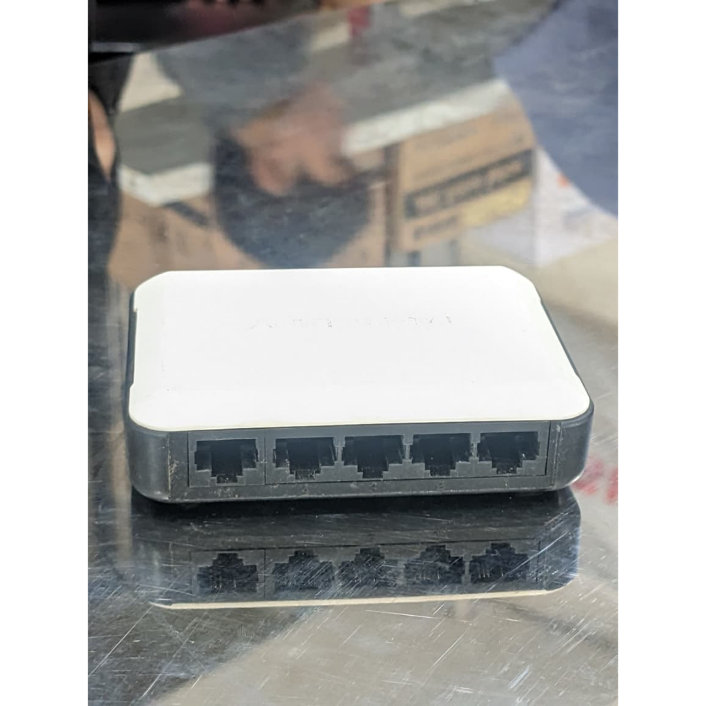 สวิตช์ฮับ + ADAPTER MERCUSYS MS105G มือสอง