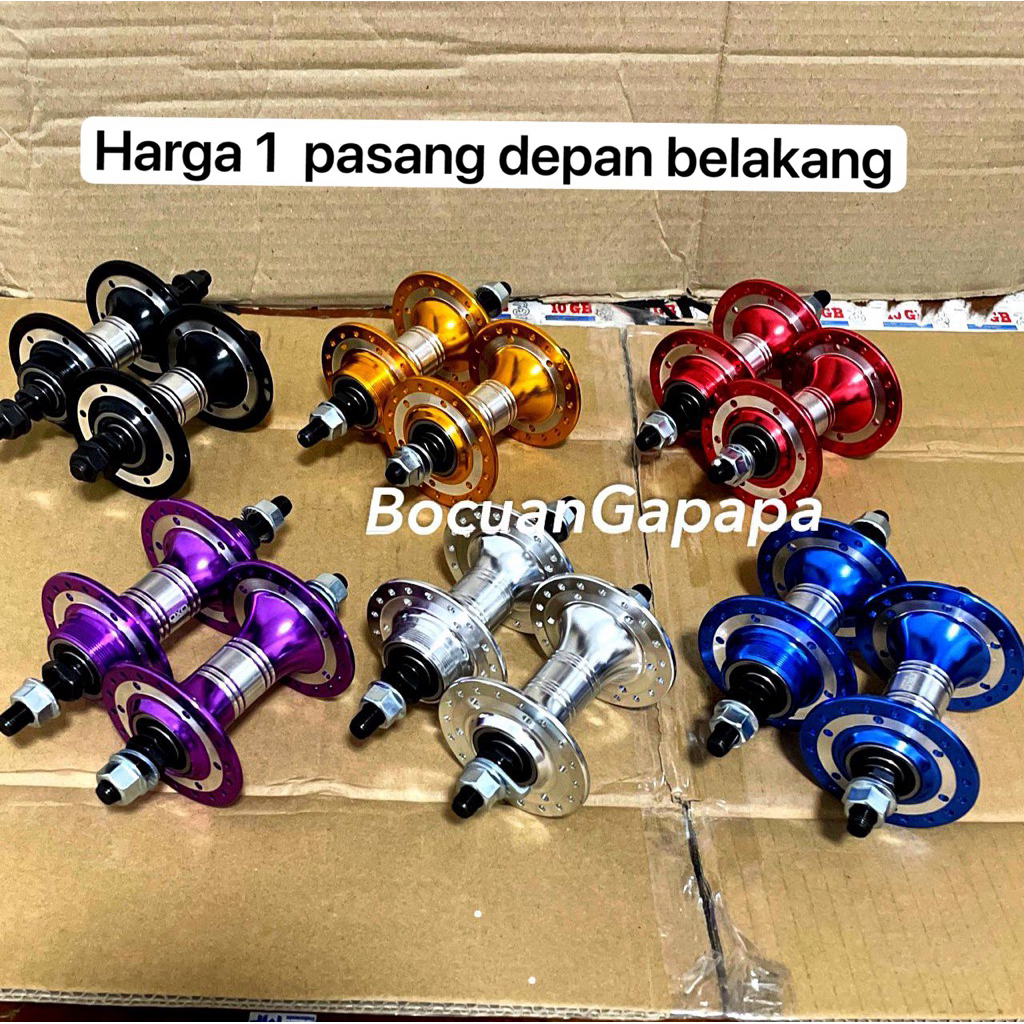 ดุมดรัม Freehub BEARING Bmx ความเร็วเกียร์เดี่ยว OXO HB432 เบรกขอบ 36H