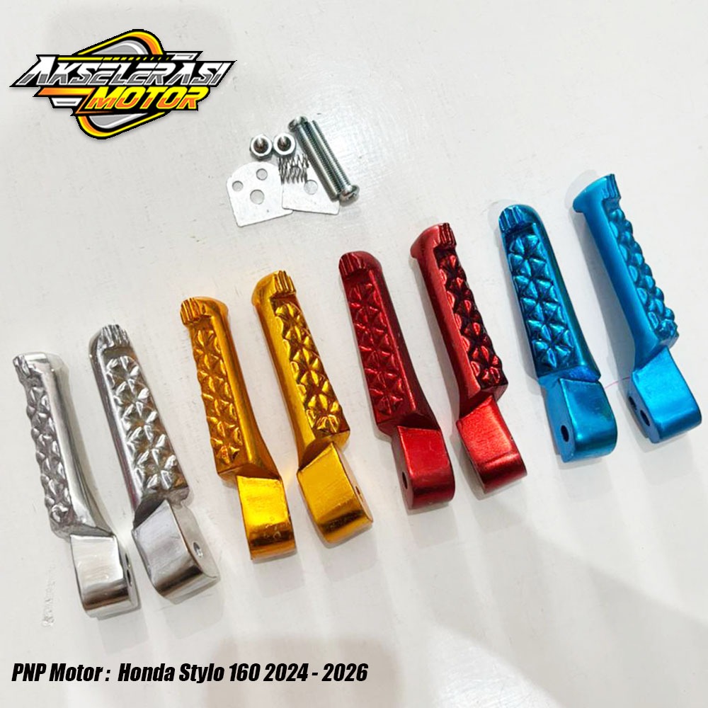 Footstep Aprilia Step Aprilia Foot Step Aprilia Postep Aprilia TRG ชุด 4 สี Variants คุณภาพวัสดุอลูม