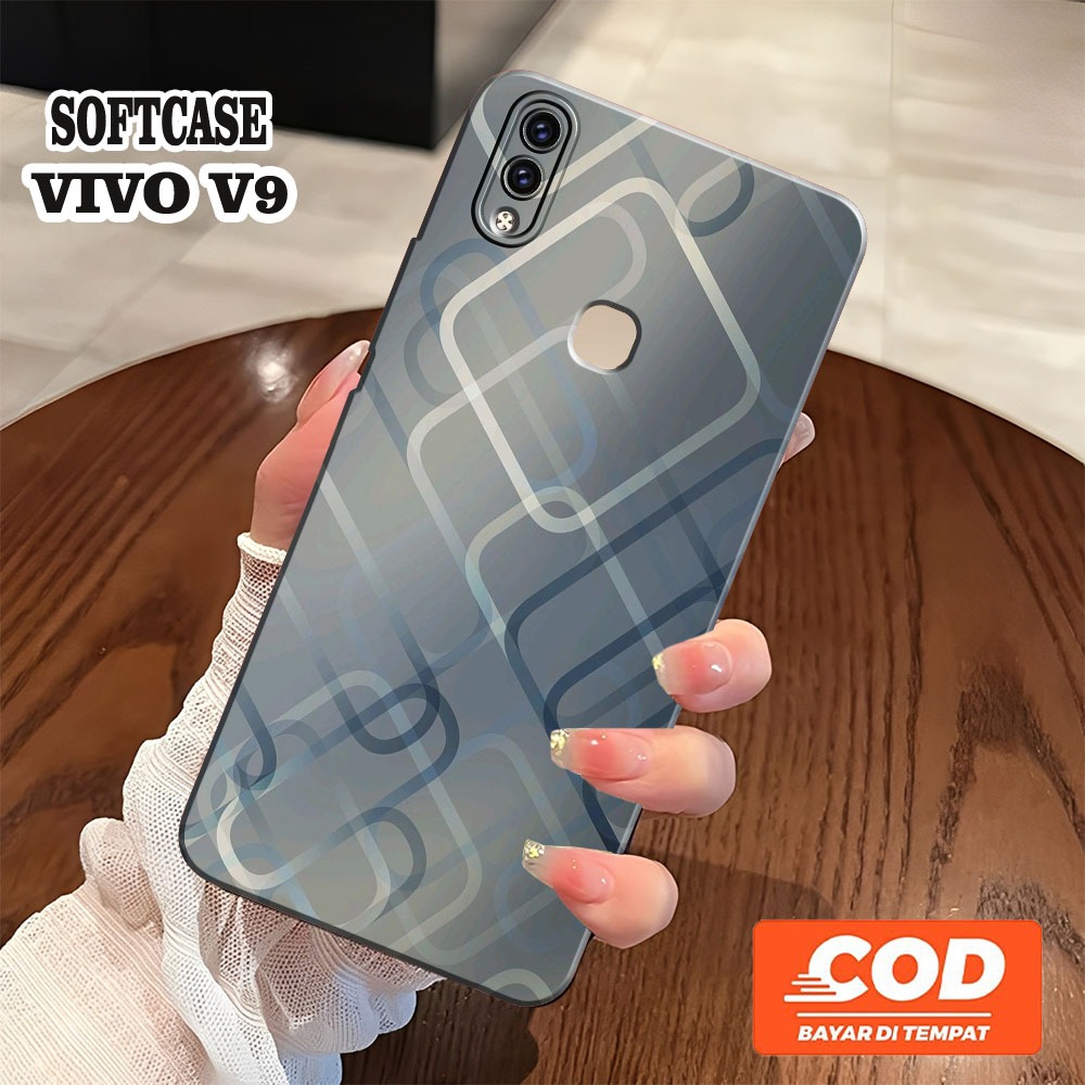 [JBCASE] ใหม่ล่าสุด VIVO V9 / VIVO V9 YOUTH SOFTCASE - Camera Protection - Aesthetic Case - macaroon