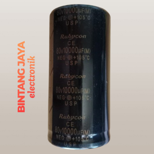 ELCO RUBYCON 10000uF 80V USP
