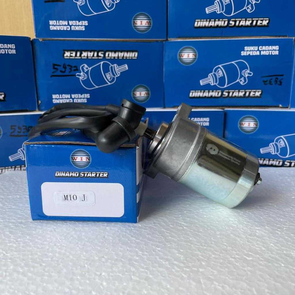 WIN Dynamo Motor Starter Set Yamaha Mio J GT Mio M3 Nmax Aerox Fino FI XRide หมุนที่แข็งแกร่งและมั่น