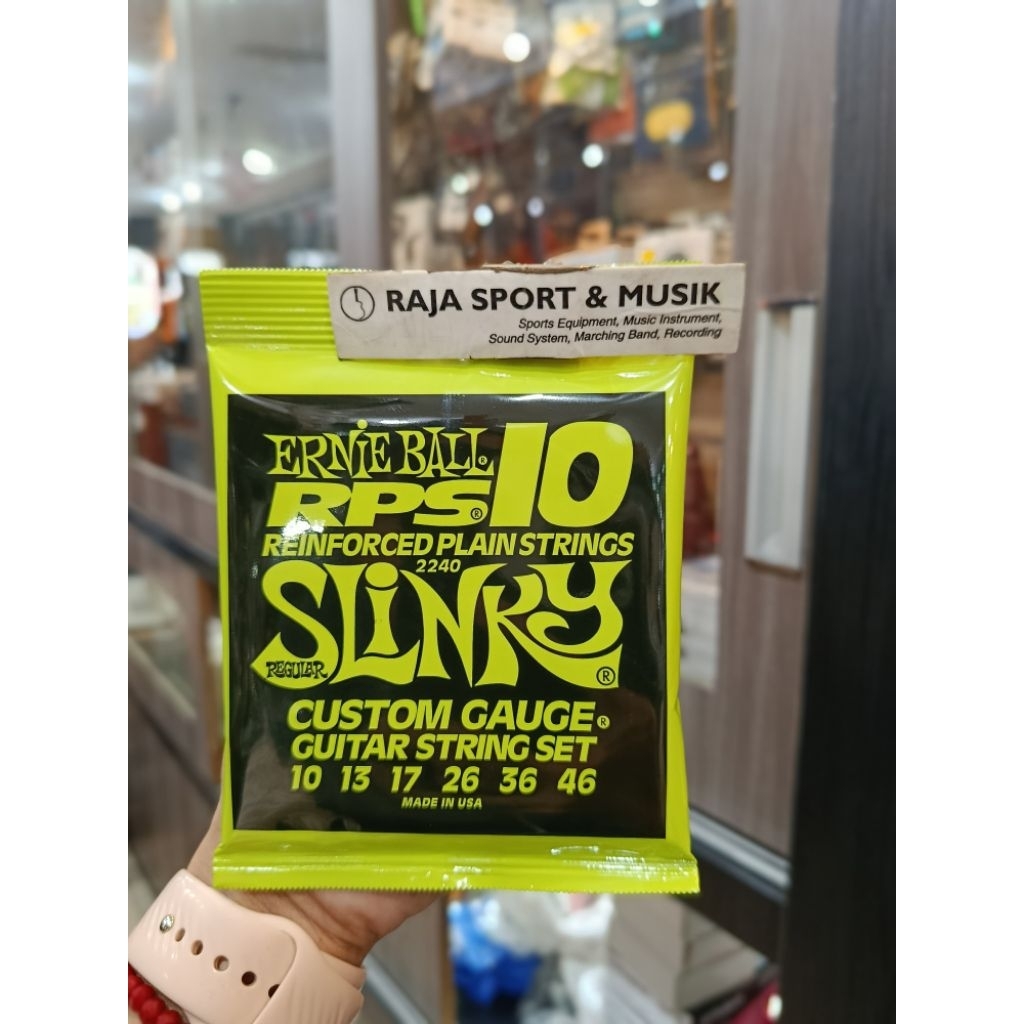 ERNIE BALL 10-46 RPS10 SLINKY NICKEL WOUND ELECTRIC GUITAR STRINGS - ORIGINAL ELECTRIC GUITAR STRING
