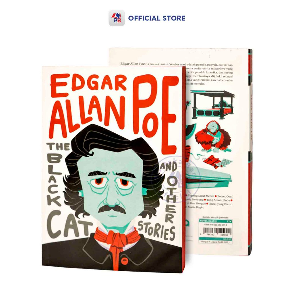 หนังสือนวนิยายคลาสสิก / แมวดําและเรื่องอื่น ๆ - Edgar Allan Poe / MIZAN MEDIA UTAMA