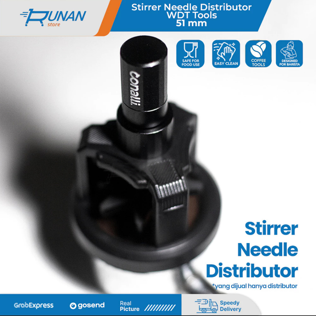 Conalli 51 มม. จําหน่ายเข็มกาแฟ - Svelto Coffee Needle Distribution 51 มม. WDT Barista Tools