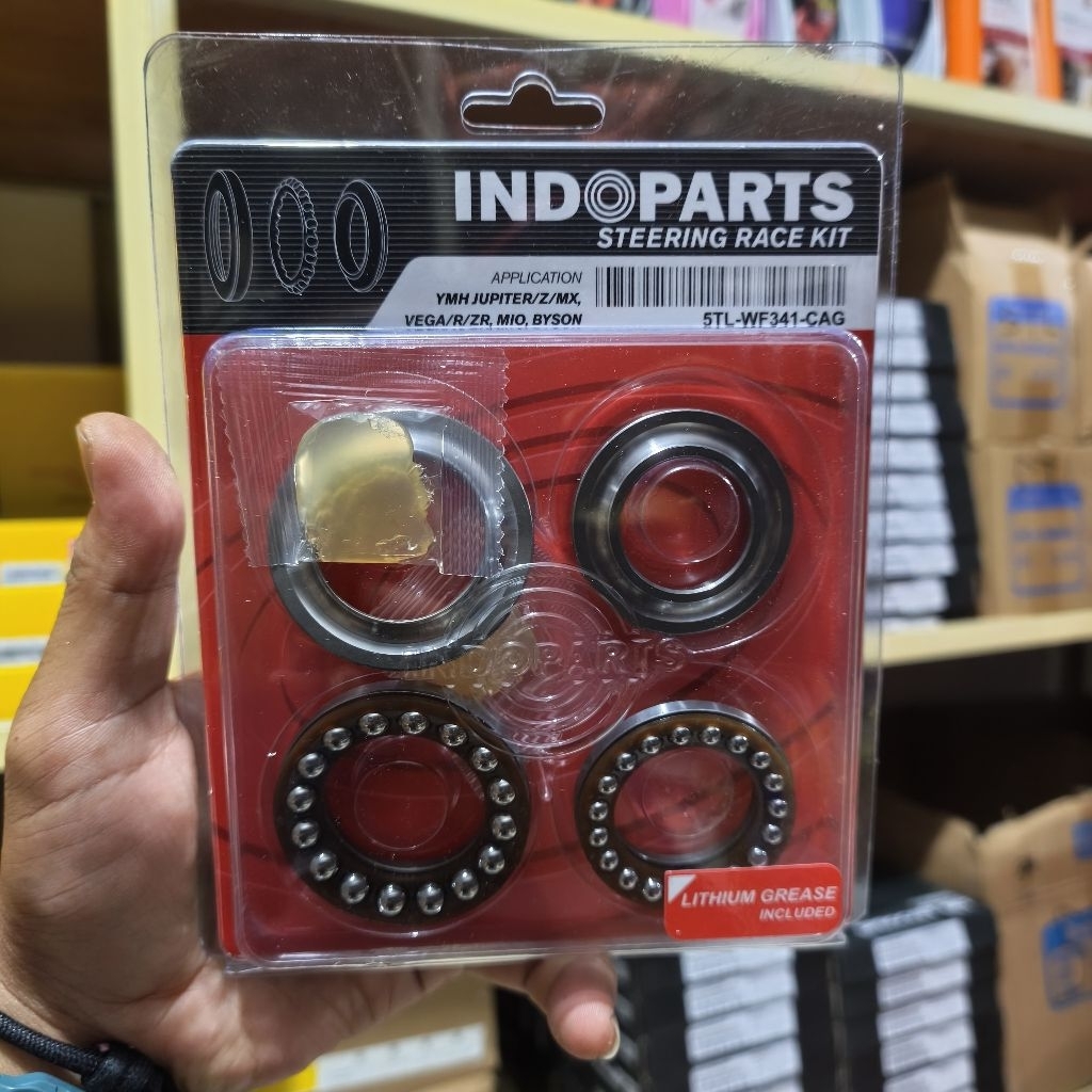 Indoparts 5TL-WF341-CAG คอพวงมาลัยสําหรับ Yamaha Mio คาร์บูเรเตอร์, Mio Sporty, Mio Smile, Soul GT, 