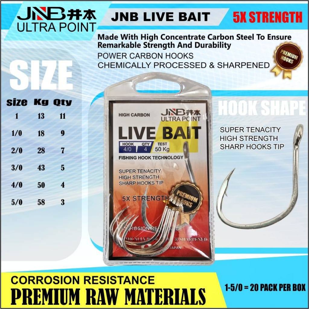 MATA JNB LIVE BAIT (5X STRENGTH)
