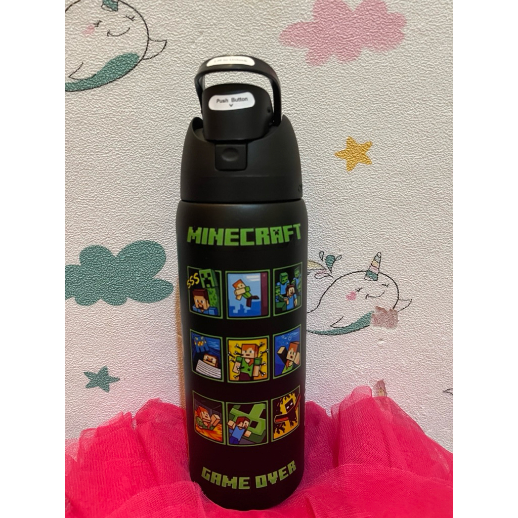 New Tumbler Owala Freesip x Minecraft Black 32 oZ / 945 ml