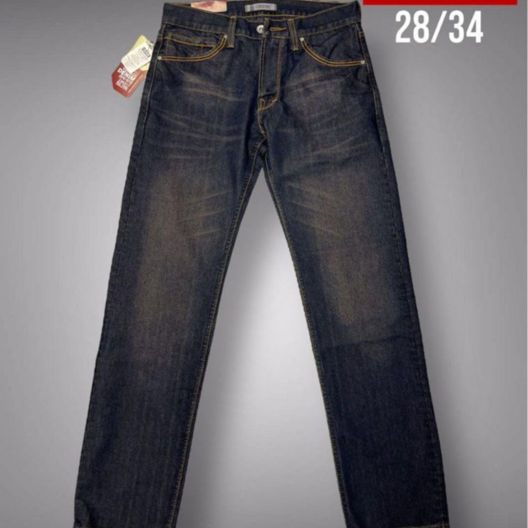 JEANS//REGULAR กางเกงขายาวผู้ชาย//FASHION DENIM JEANS
