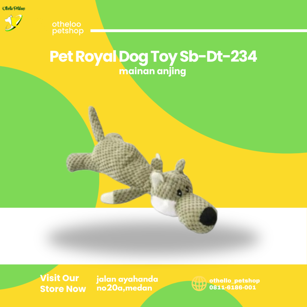 ของเล่นสุนัข SB-DT-234 – ของเล่นสุนัขแสนสนุกและทนทาน