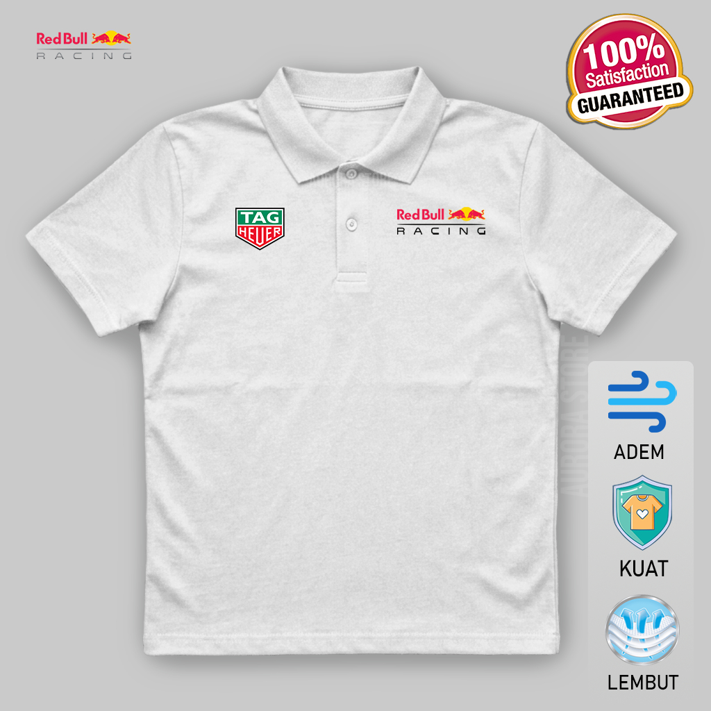 เสื้อโปโล Unisex Redbull Racing Max Verstapen F1 S-4XL