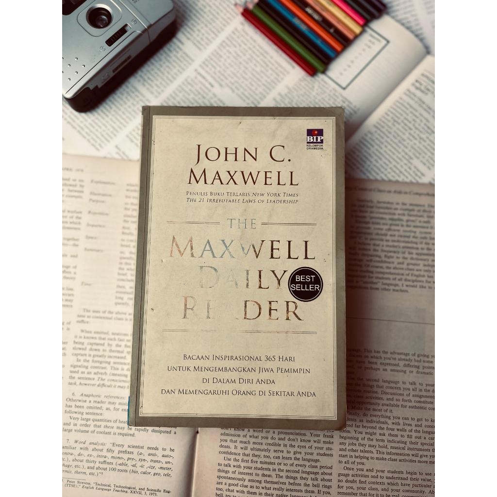 The Maxwell Daily Reader หนังสือ John C Maxwell