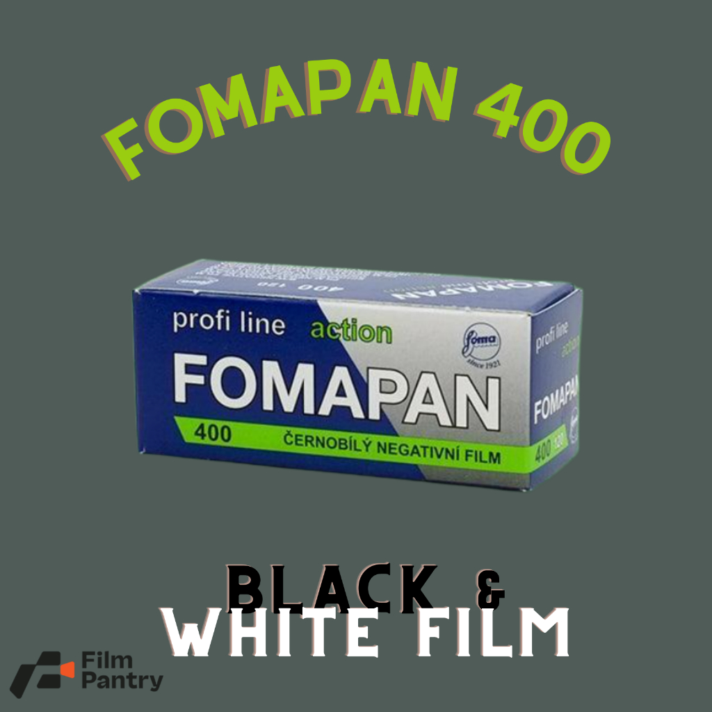 Fomanan 400 B&W (120mm) ฟิล์มม้วน ฟิล์มขาวดํา 120mm ISO 400 BW