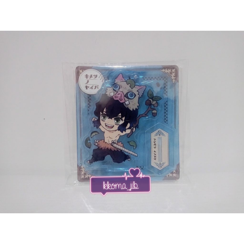 Inosuke Hashibira Demon Slayer Kimetsu no Yaiba ขาตั้งพวงกุญแจอะคริลิค