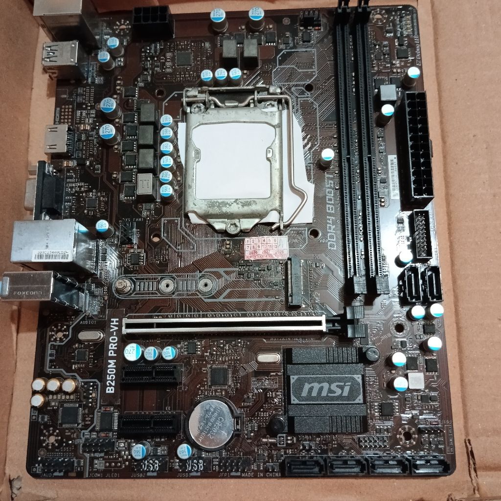 เมนบอร์ด MSI B250M PRO-VH LGA 1151 GEN6-7