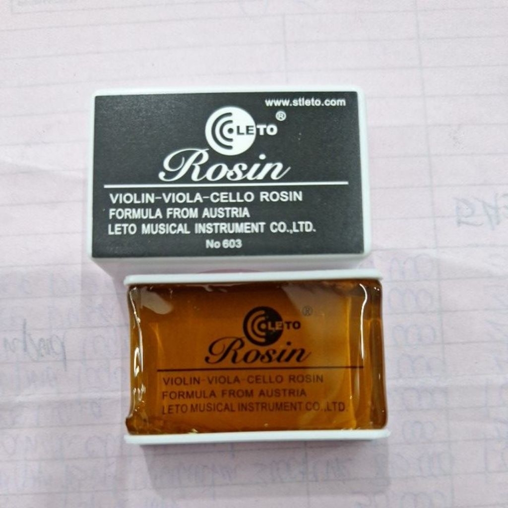 VIOLA ROSIN / VIOLIN STRINGS / CELLO ROSIN