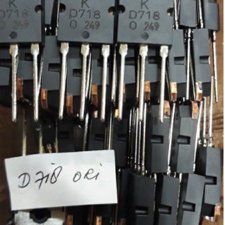 ทรานซิสเตอร์ D 718 ต้นฉบับ / D718 ORI