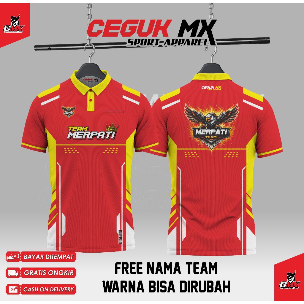POLO PIGEON JERSEY 38 FULL PRINTING CUSTOM