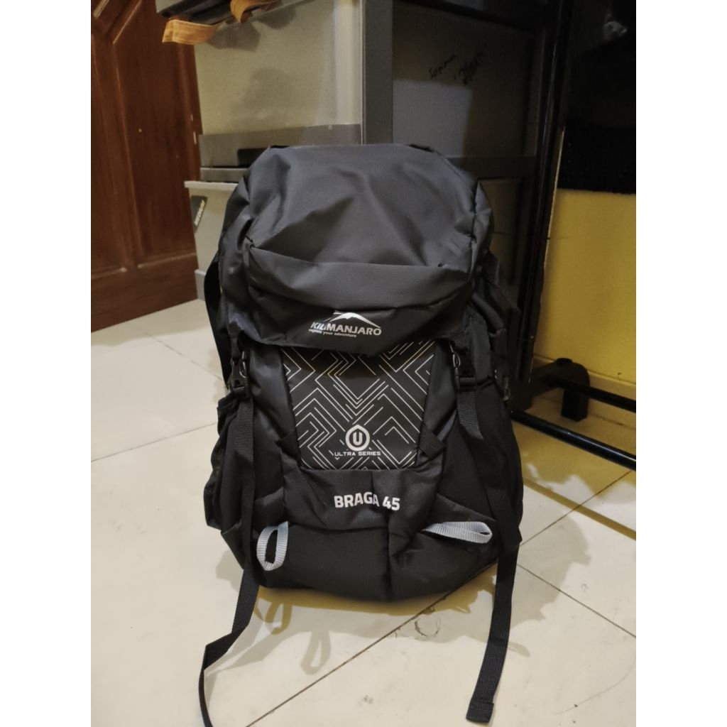 Kilimanjaro braga 45L สีดํา Mountain Bag carrier