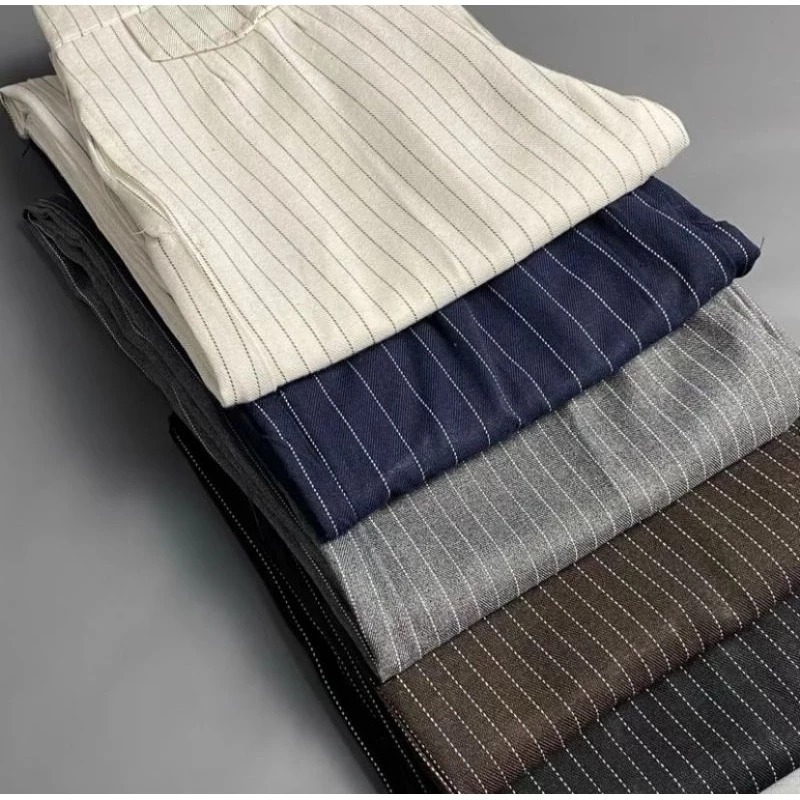 Oro Pants Stripe Bangkok Women - Loose Pants Highwaist Stripe Culottes