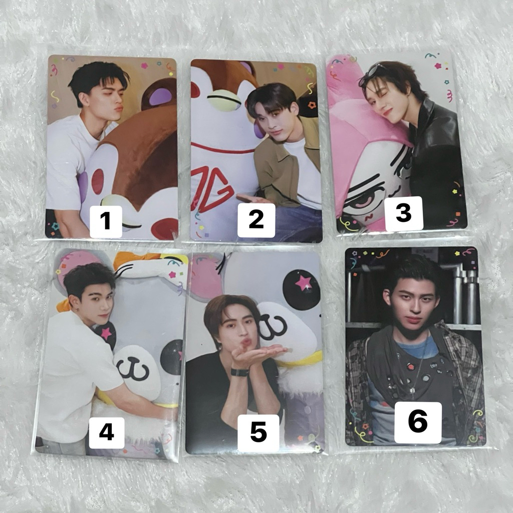 Photocard/การ์ดสะสม (PC/CC) Happy Farm Bonds GMM TV Joss Wire Gawin Caskey Neona Gemini Fourth Pond