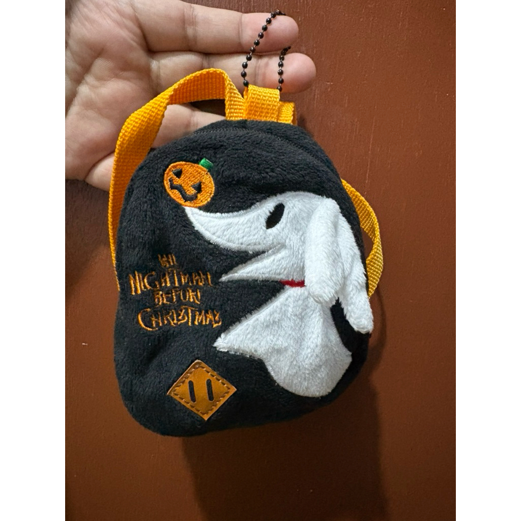 GANTUNGAN Zero Ghost The Nightmare Before Christmas Wallet Bag พวงกุญแจ