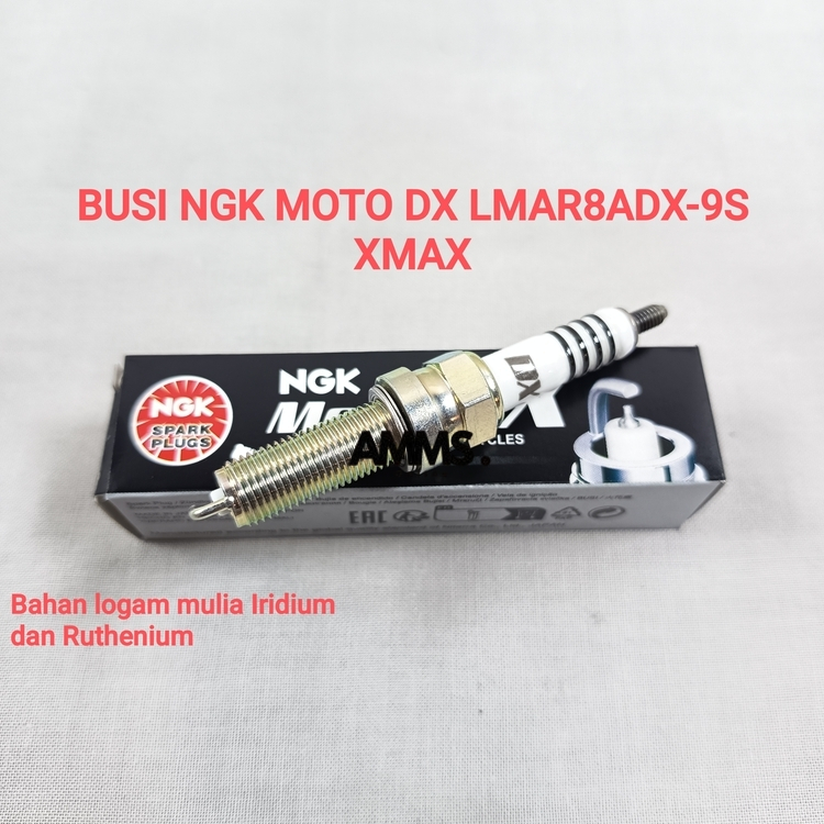 NGK MOTO DX LMAR8ADX-9S SPARK PLUG สําหรับ XMAX MOTORCYCLE