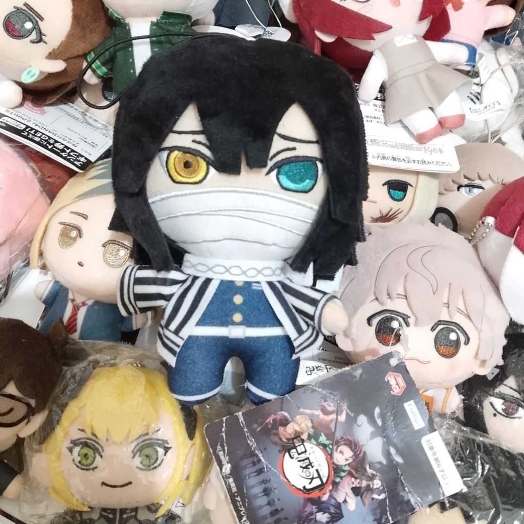 พร้อมต้นฉบับ demon slayer kimetsu no yaiba obanai plushie