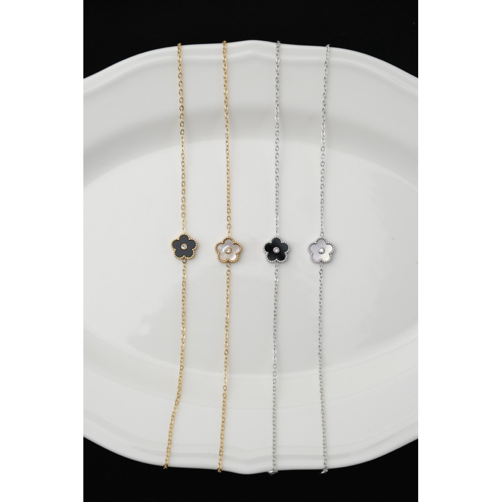 FIORI BRACELET / MINIMALIST FLOWER BRACELET