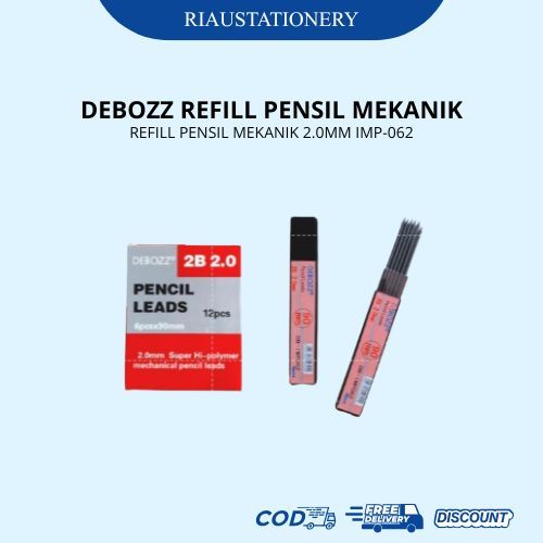 DEBOS 2.0MM MECHANICAL PENCIL REFIL