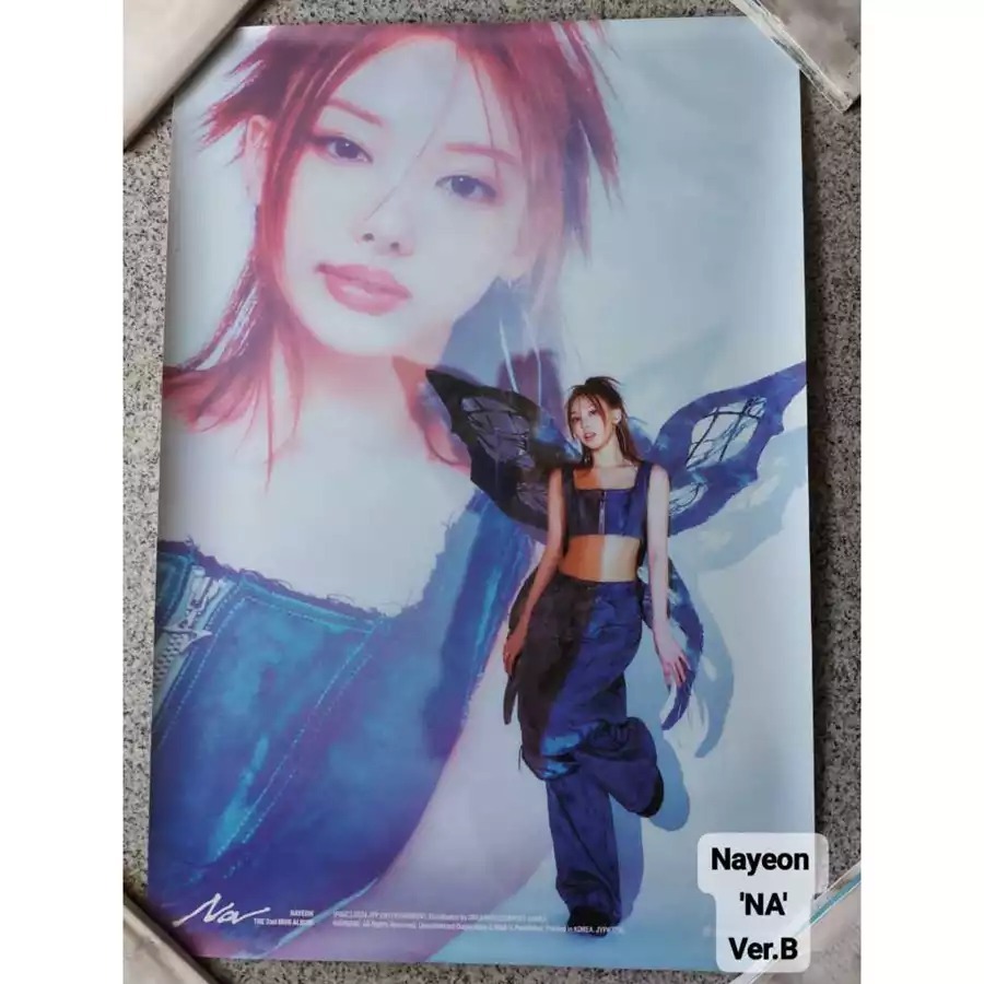 Twice Nayeon Na - โปสเตอร์อย่างเป็นทางการต้นฉบับ