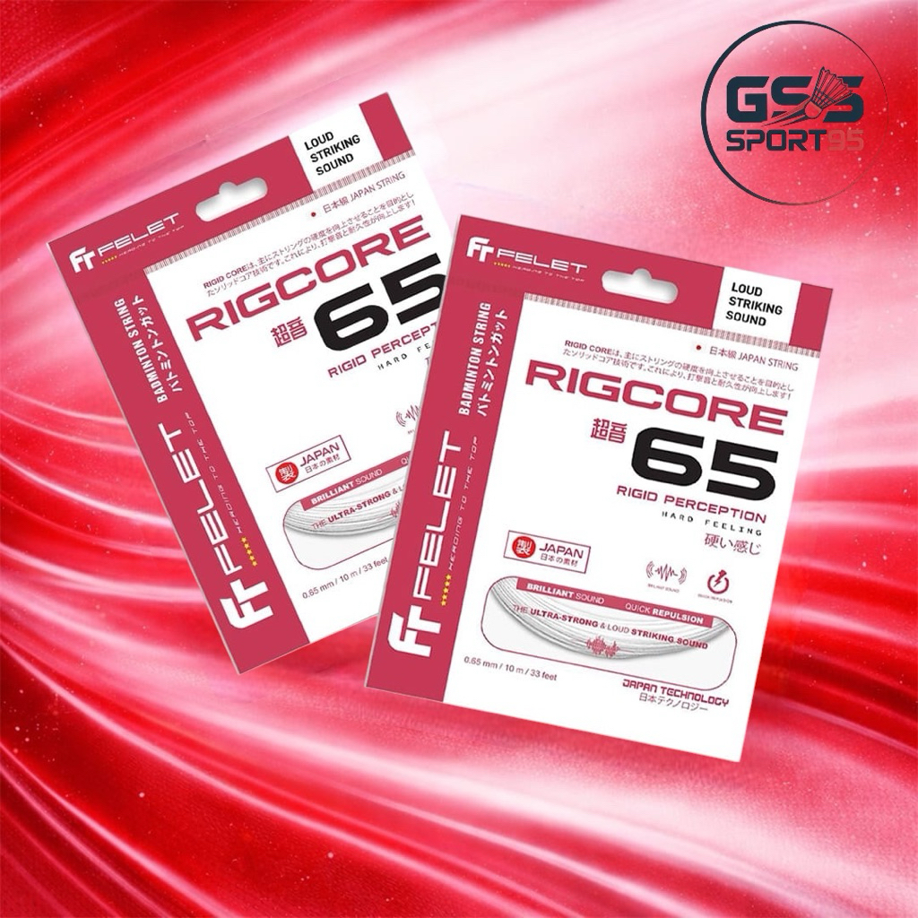 FELET RIGORE 65 BADMINTON STRINGS ผลิตในญี่ปุ่น