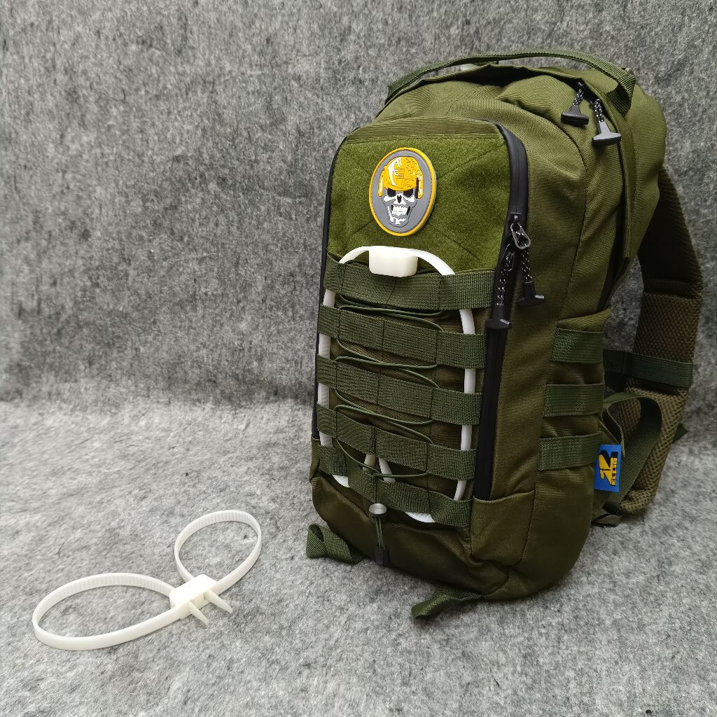 HIJAU Scorpion GEN 3 Green Tactical Bag Fullset White Tis Strap / Cool Tactical Bag / Tactical Bag /