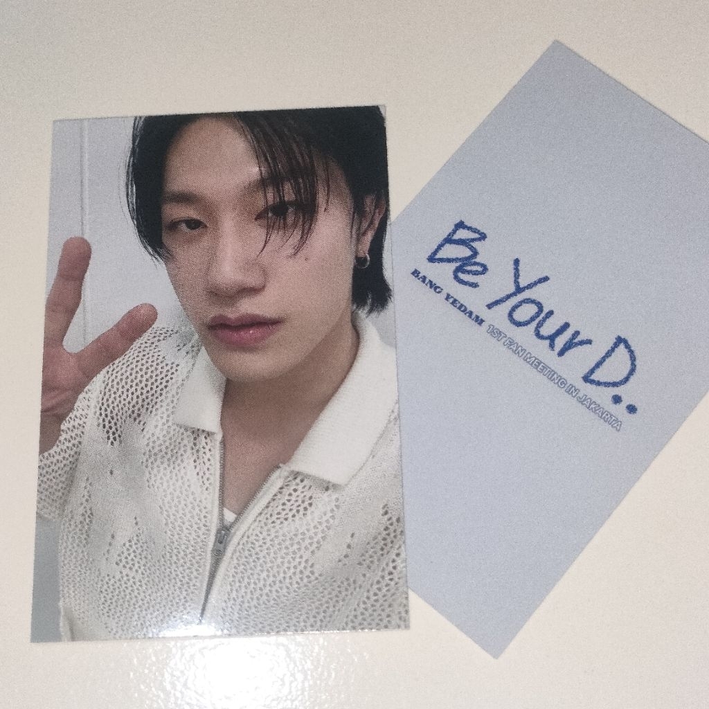 PC Official Bang Yedam Be Your D in